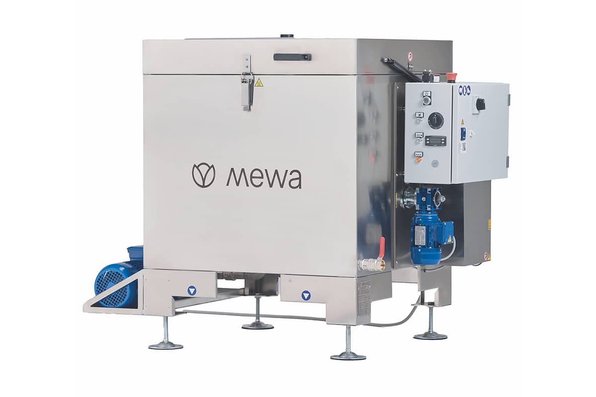 La fontaine de dégraissage entièrement automatique de Mewa avec service complet 1