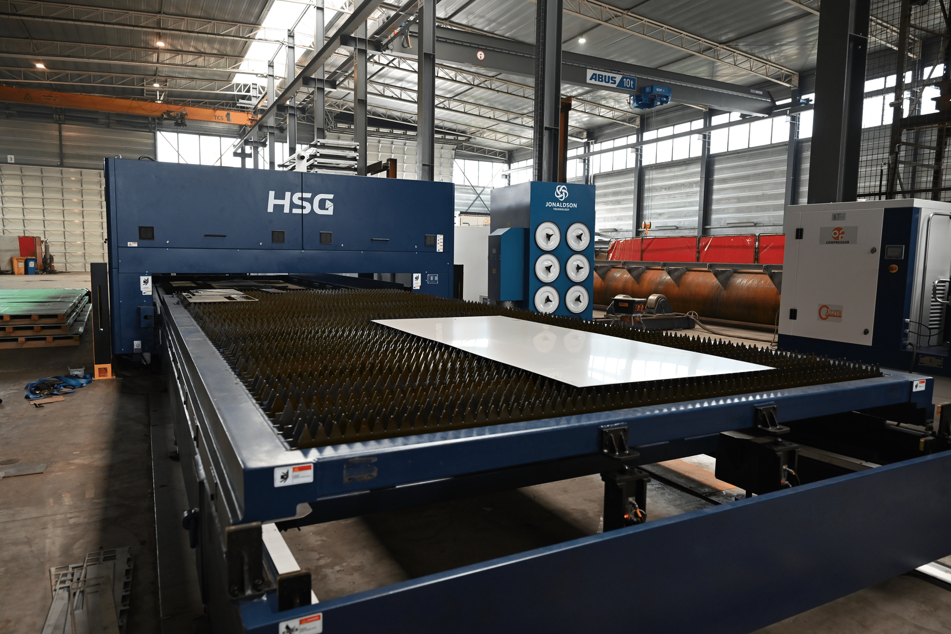 Technologie laser de pointe pour un projet complexe au Port d'Anvers 1