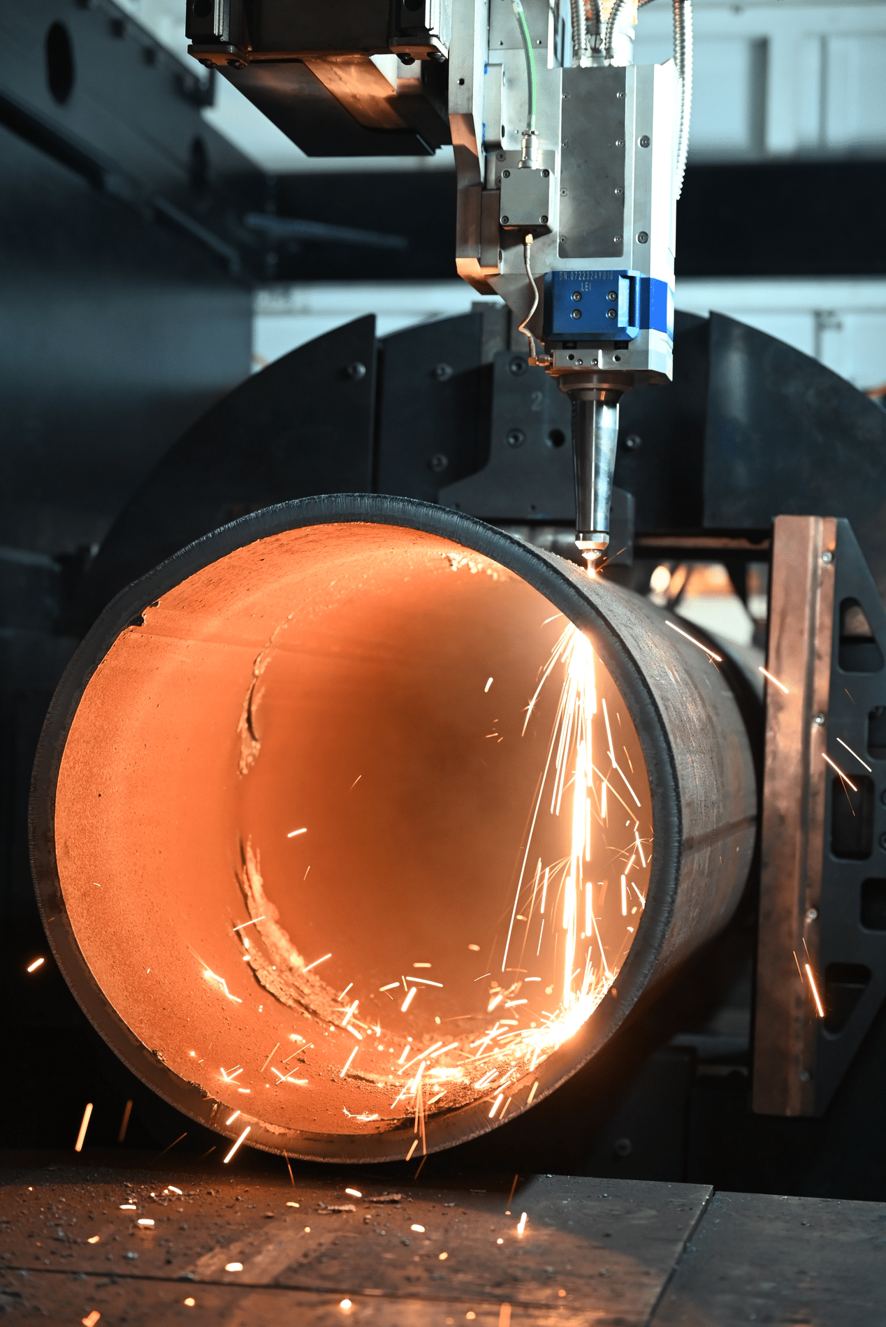 Technologie laser de pointe pour un projet complexe au Port d'Anvers 2