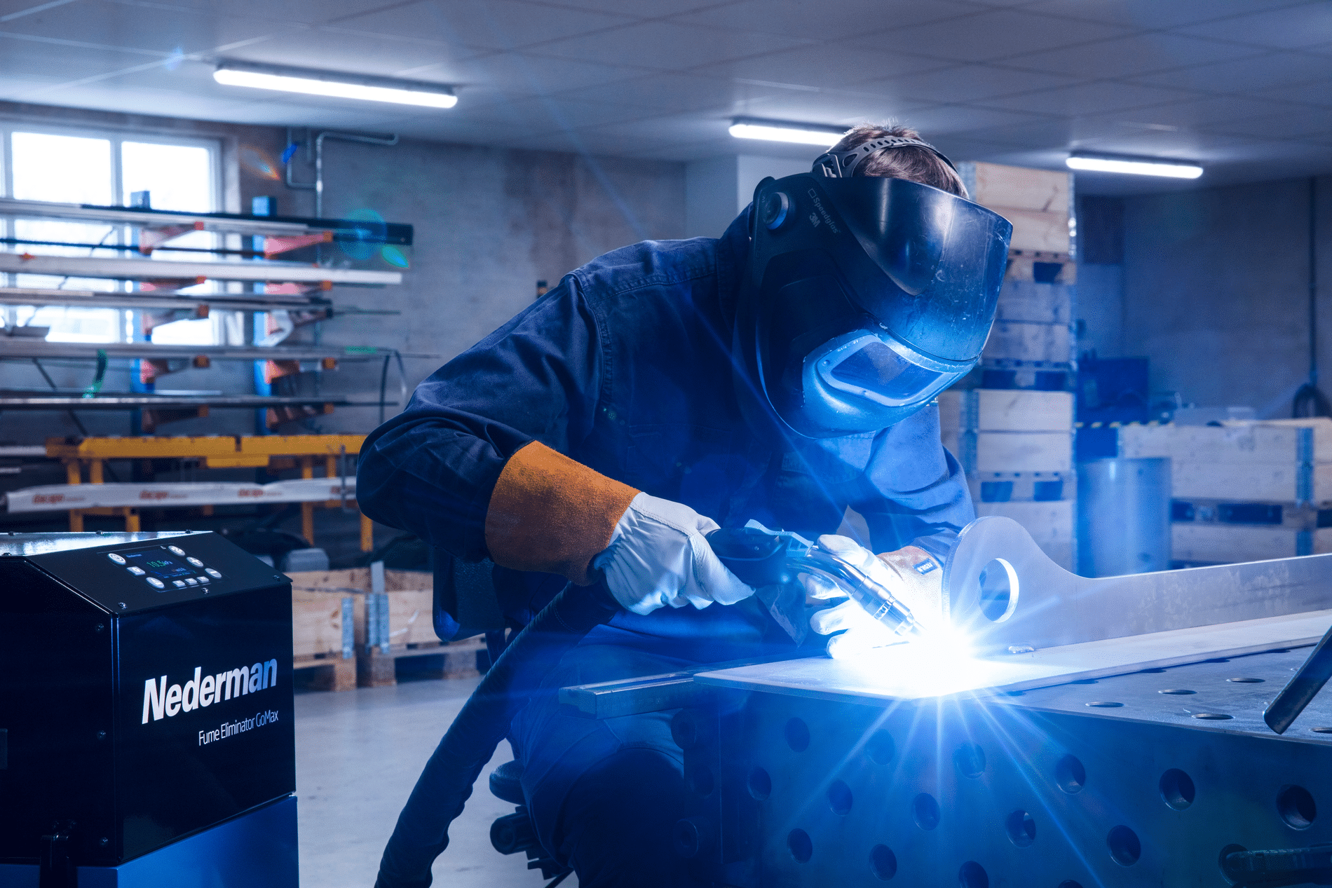 Aspiration intelligente des fumées de soudage à la torche ou robotisé 3