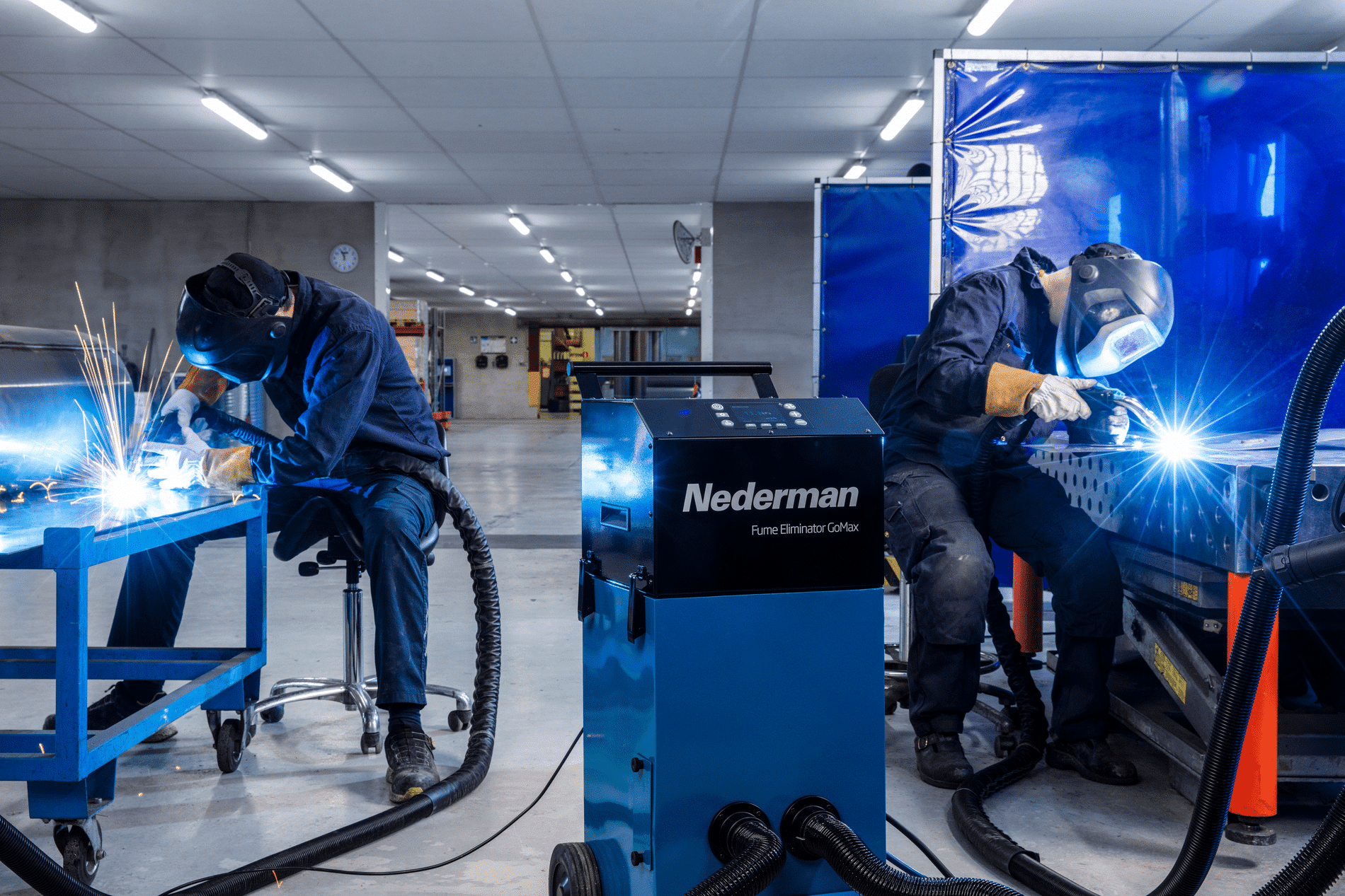 Aspiration intelligente des fumées de soudage à la torche ou robotisé 3