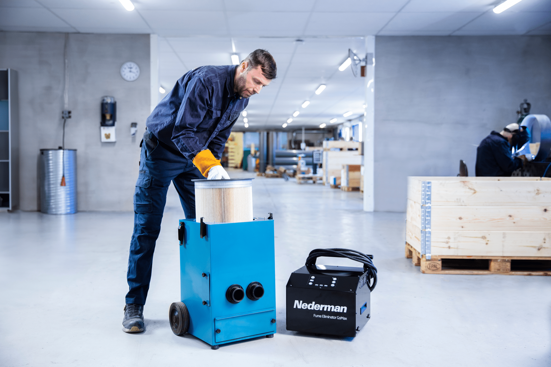 Aspiration intelligente des fumées de soudage à la torche ou robotisé 1