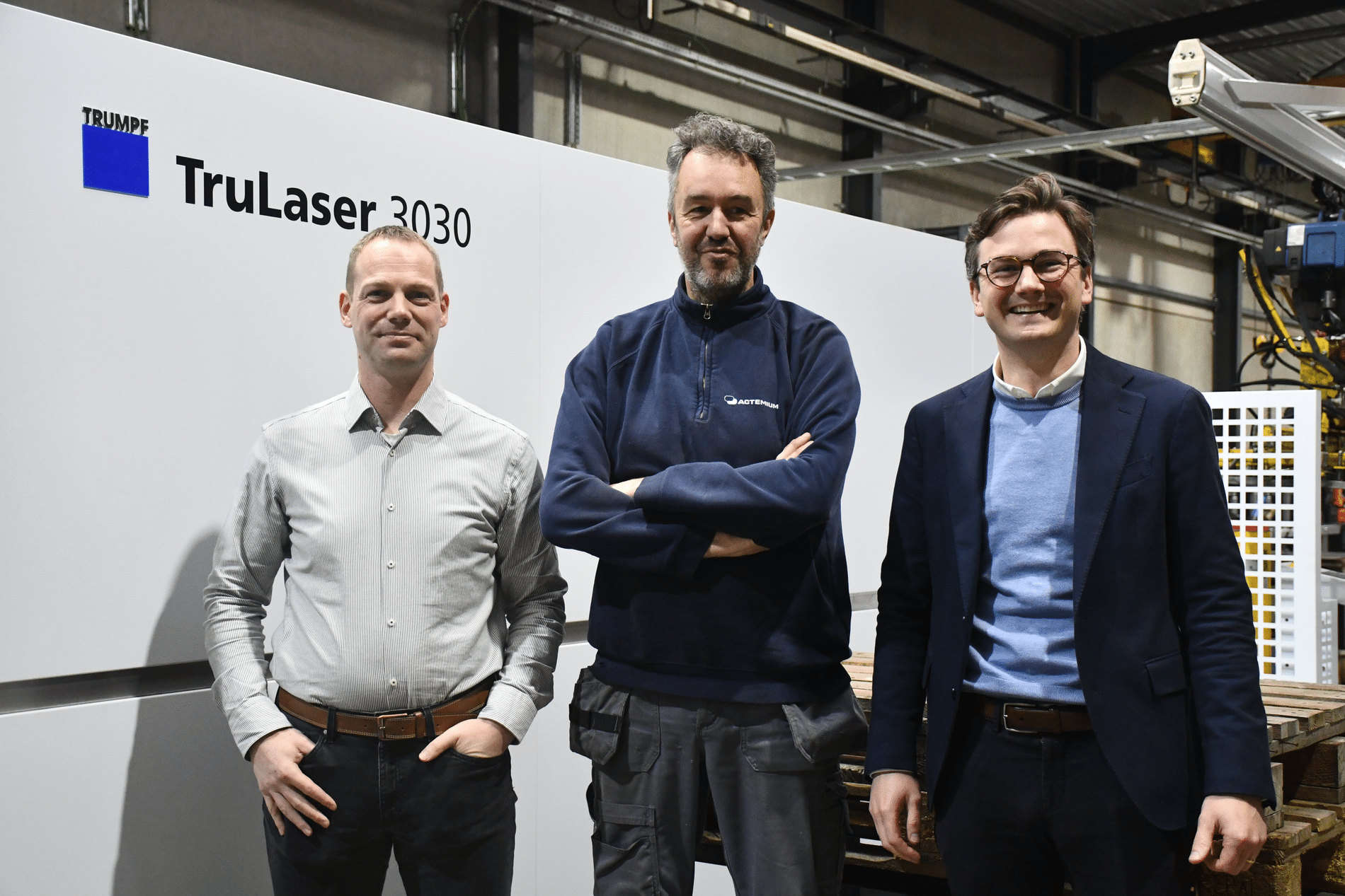 La qualité de coupe convainc également dans la tôle plus épaisse 1