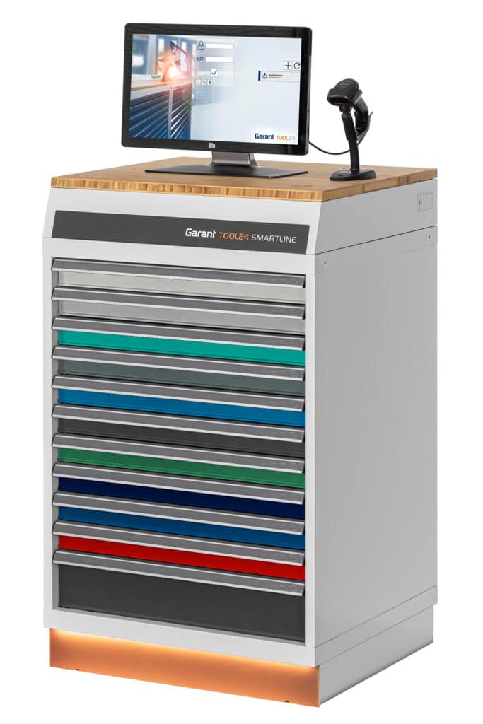 GARANT Tool24 SmartlineSystème modulaire de distribution de marchandises avec un maximum de capacité de stockage sur un minimum de surface 2