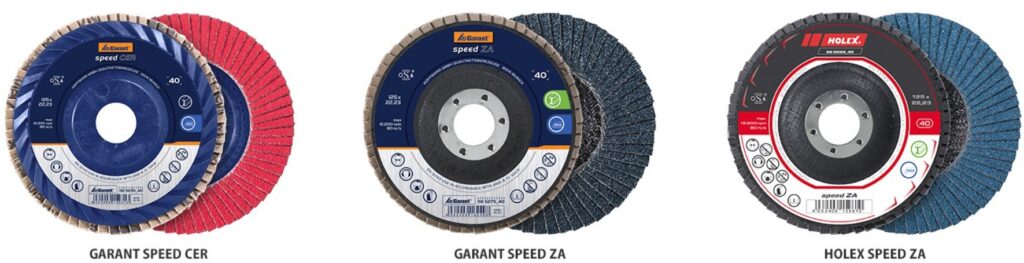 Disques à lamelles abrasifs GARANT et HOLEX 2